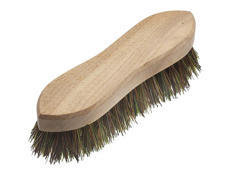 Hand Scrubbing Brush 200mm (8in) Unvarnished, Faithfull