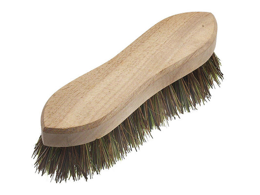 Hand Scrubbing Brush 200mm (8in) Unvarnished, Faithfull