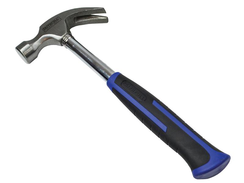 Claw Hammer Steel Shaft 454g (16oz), Faithfull