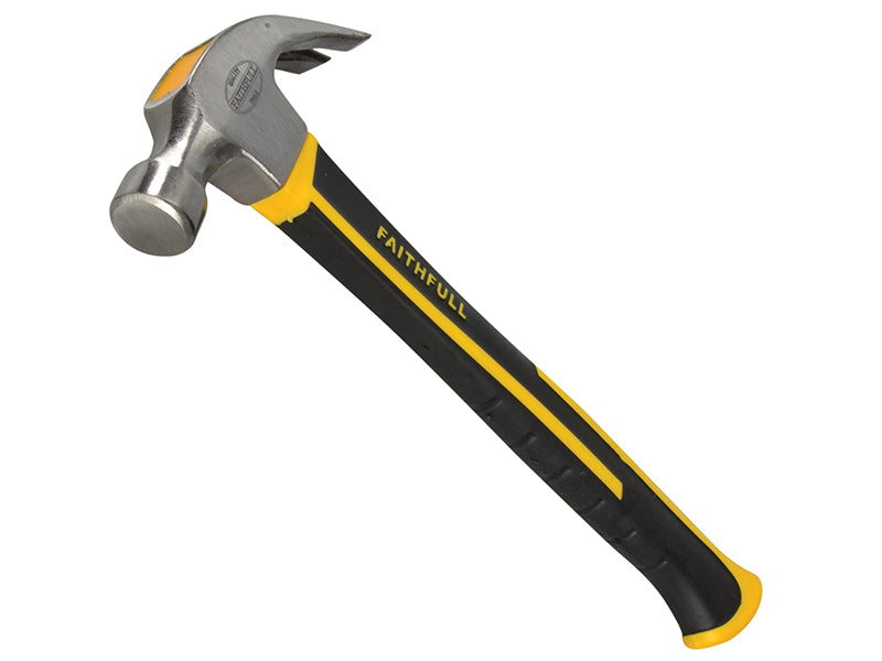 Claw Hammer Fibreglass Handle 227g (8oz), Faithfull