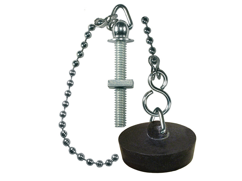 Chrome Basin Chain Assembly 30cm (12in), Faithfull