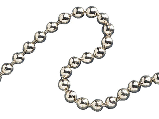 Ball Chain Chrome 3.2mm x 10m, Faithfull