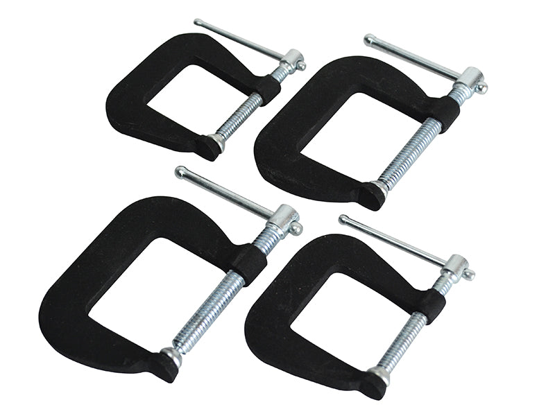 Forged Mini Clamp Set, 4 Piece, Faithfull