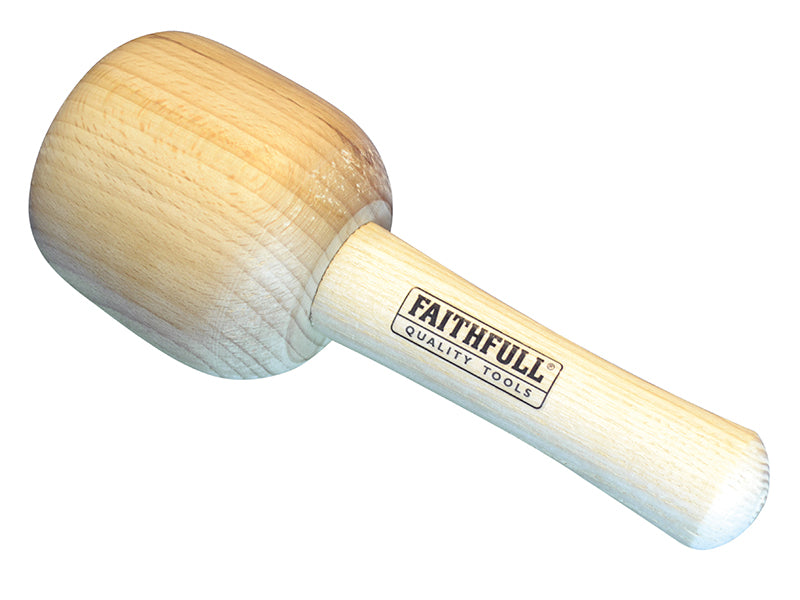 Heavy-Duty Carver's Mallet Beech 90mm, Faithfull