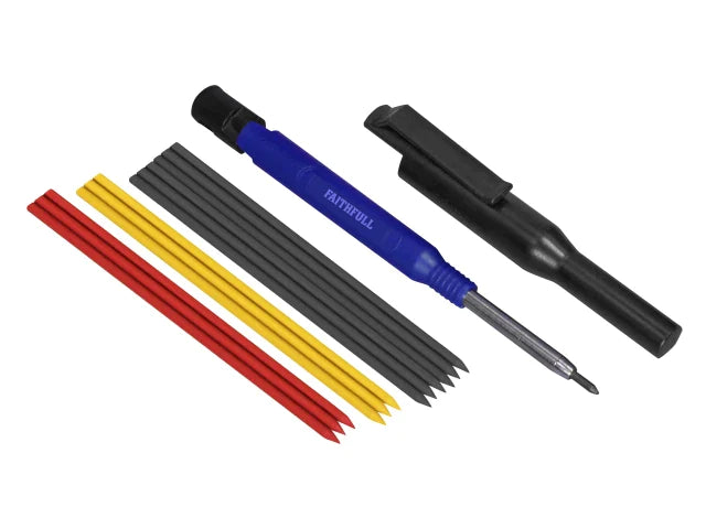 Long Reach Pencil & Marking Set, Faithfull