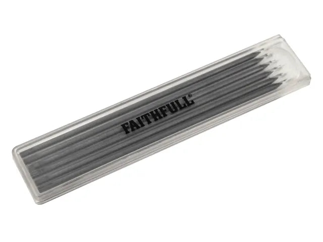 Black Pencil Marking Refill Pack, 6 Piece, Faithfull