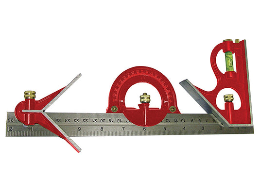 Combination Square Set 300mm (12in), Faithfull