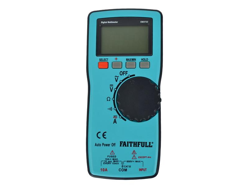 Auto-Range Digital Multimeter, Faithfull