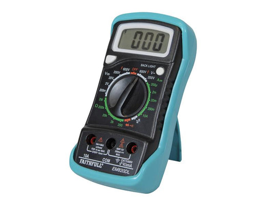 Multimeter LCD Display, Faithfull