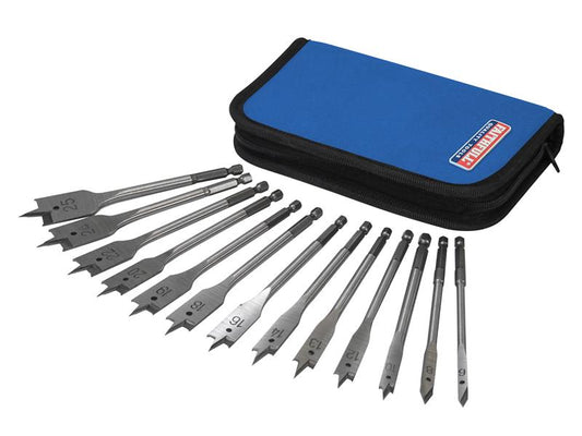 Flat Bit Set, 13 Piece, Faithfull