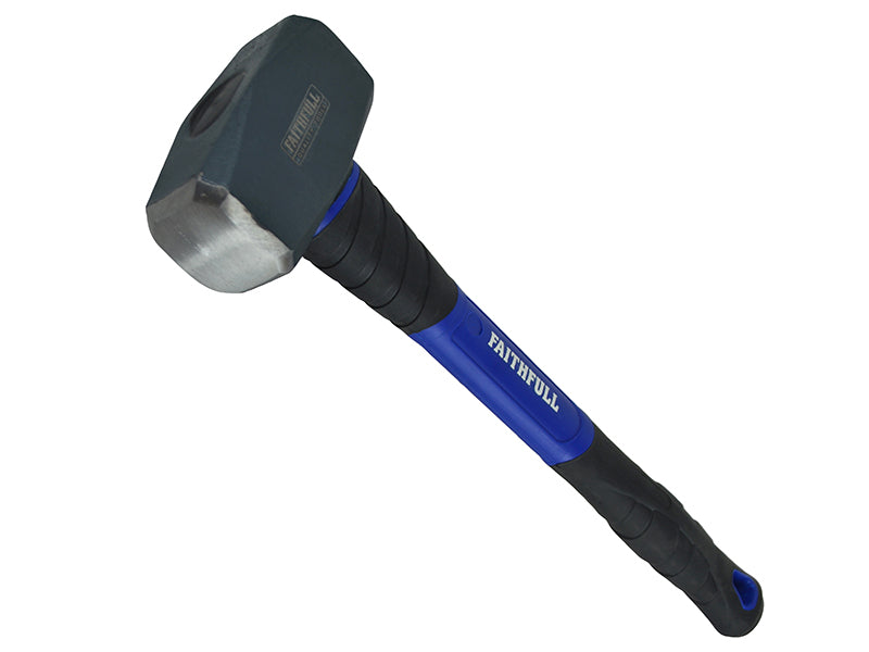 Club Hammer Long Shaft Fibreglass Handle 1.81kg (4 lb), Faithfull