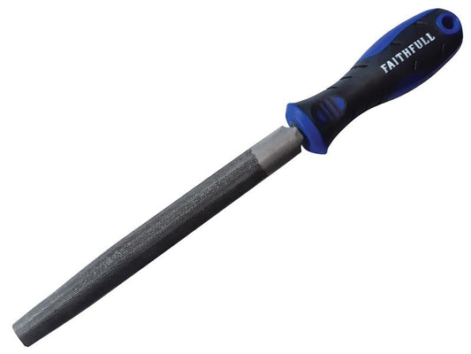 Handled Half-Round Second Cut Engineers File 150mm (6in), Faithfull