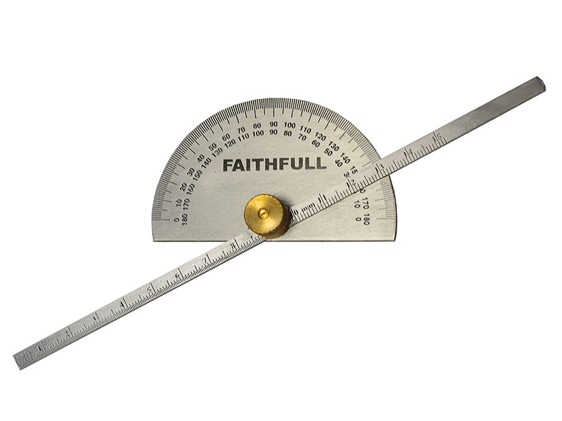 Depth Gauge with Protractor 150mm (6in), Faithfull