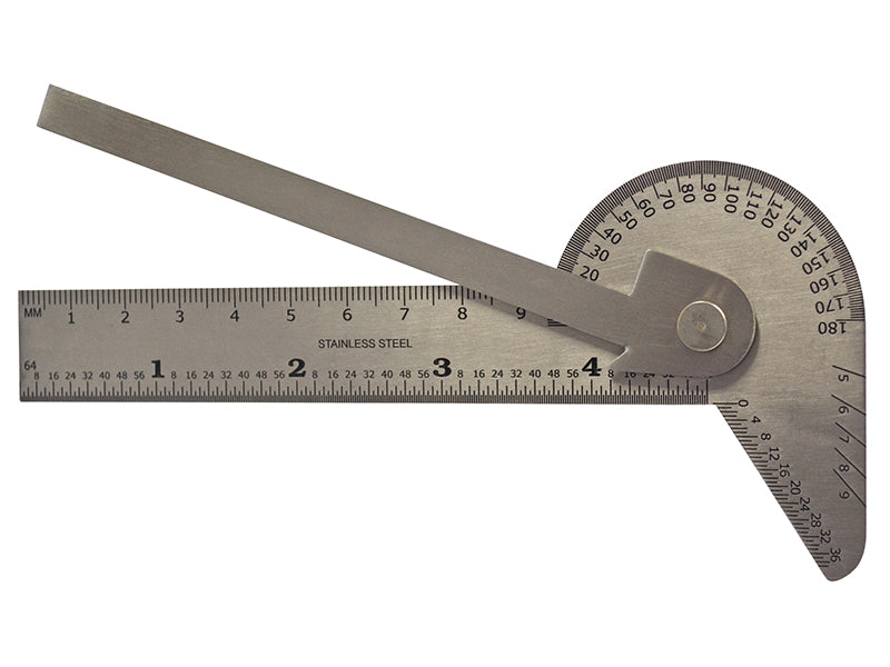 Multi Purpose Angle Protractor 100mm (4in), Faithfull