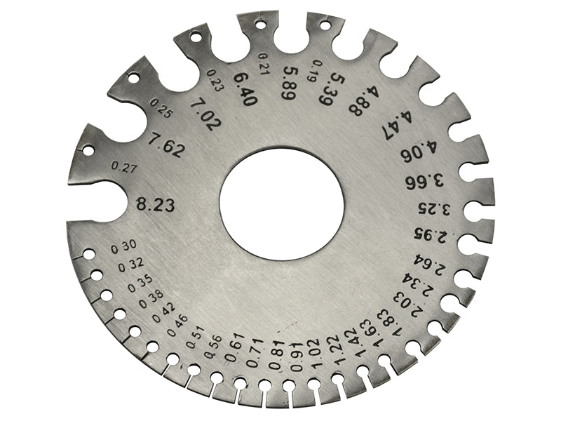 Wire Gauge - Metric / Imperial, Faithfull