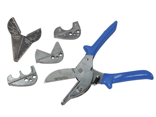 Multi-Function Gasket & Pipe Mitre Shears Kit, Faithfull