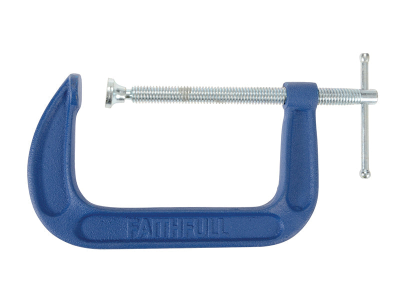 Medium-Duty G-Clamp 150mm (6in), Faithfull