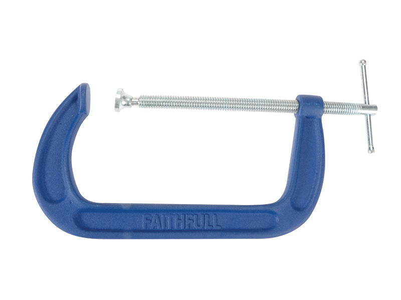 Medium-Duty G-Clamp 200mm (8in), Faithfull