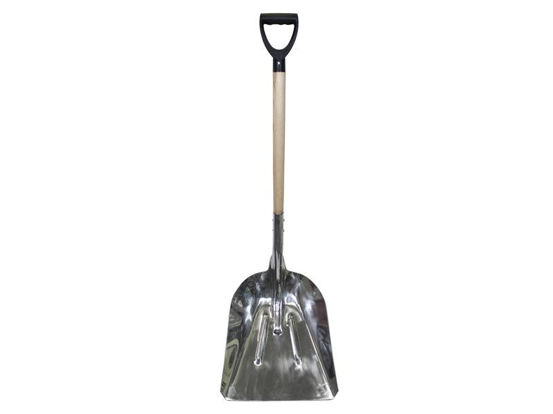 Aluminium Grain Shovel Wood Handle, Faithfull