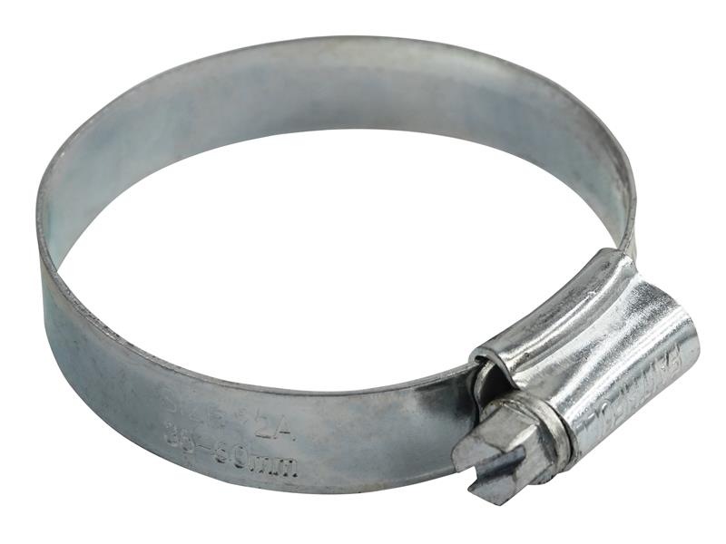 2A Hose Clip - Zinc MSZP 35 - 50mm, Faithfull