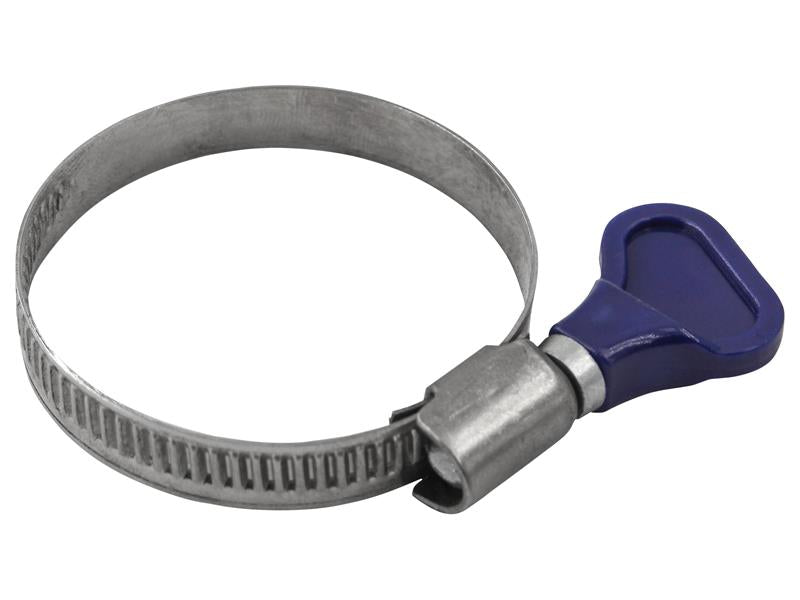 2A W/S 50 Wing Screw Hose Clip 32 - 50mm, Faithfull