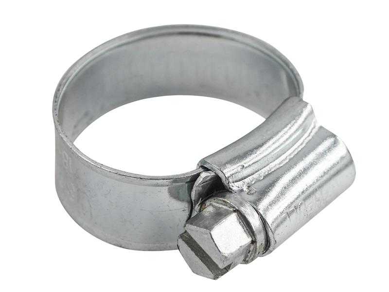 OX Stainless Steel Hose Clip 18 - 25mm, Faithfull