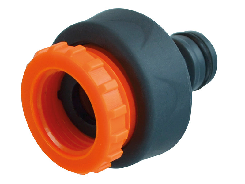 Plastic Tap Hose Connector 1/2 & 3/4in, Faithfull