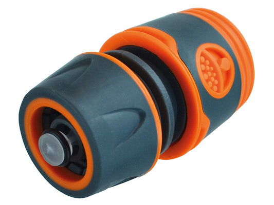 Plastic Water Stop Hose Connector 1/2in, Faithfull