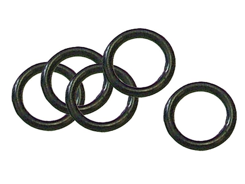 O-Rings for Brass Hose Fittings (Pack 5), Faithfull