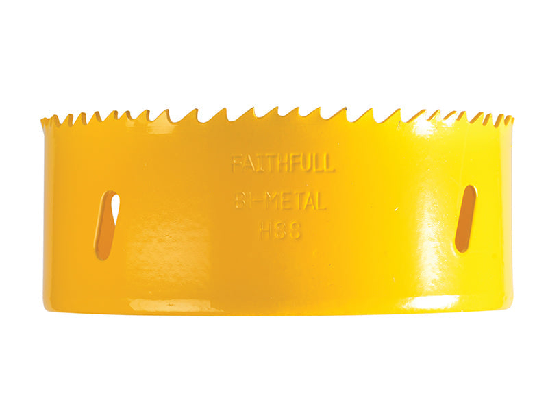 Bi-Metal Cobalt Holesaw 114mm, Faithfull