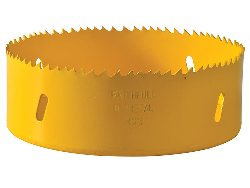 Bi-Metal Cobalt Holesaw 121mm, Faithfull