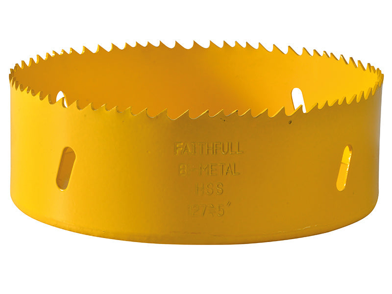 Bi-Metal Cobalt Holesaw 127mm, Faithfull