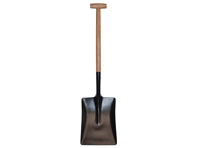 Open Socket Square Shovel No.4 T-Handle, Faithfull