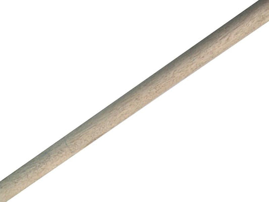 Wooden Broom Handle 1.37m x 28mm (54 x 1.1/8in), Faithfull