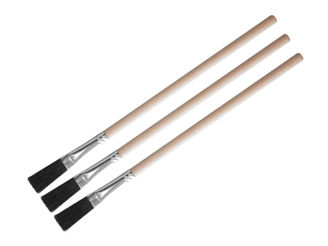 Flux Brush Set, 3 Piece, Faithfull