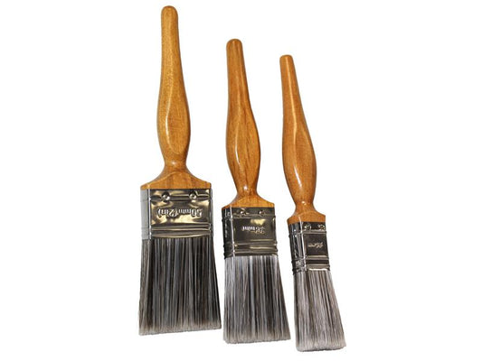 Superflow Synthetic Paint Brush, 3 Piece Set, Faithfull