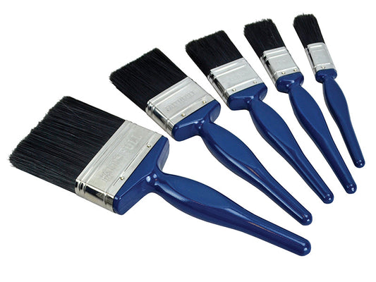 Utility Paint Brush Set of 5 19 25 38 50 & 75mm, Faithfull