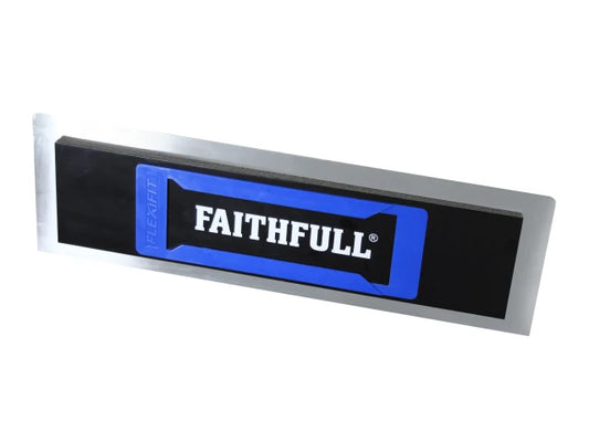 Stainless Steel Flexifit Trowel with Foam 18in, Faithfull