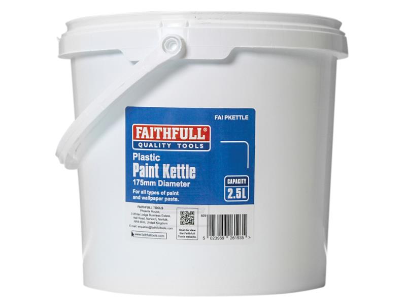 Plastic Paint Kettle 2.5 litre, Faithfull