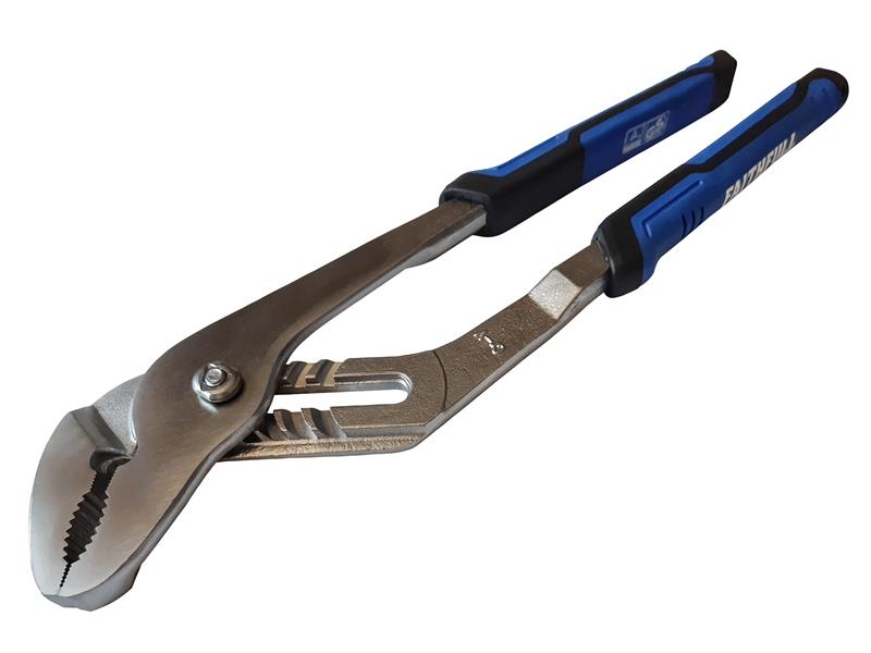 Soft Grip Water Pump Pliers 300mm, Faithfull