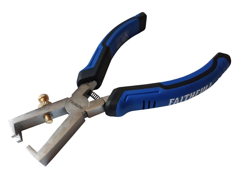 Wire Stripping Pliers 165mm (6.1/2in), Faithfull