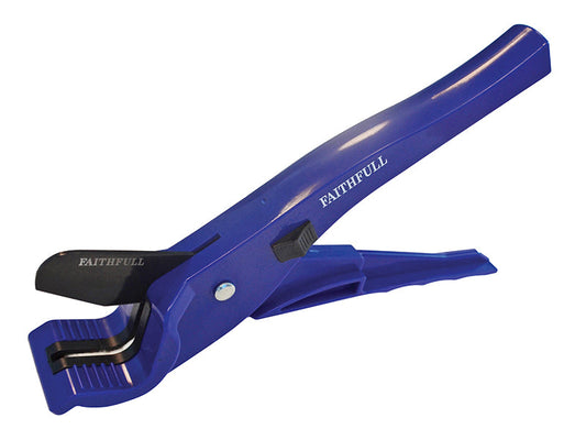 Plastic Pipe Cutter 3-28mm Capacity, Faithfull