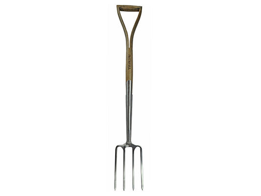 Prestige Stainless Steel Border Fork Ash Handle, Faithfull