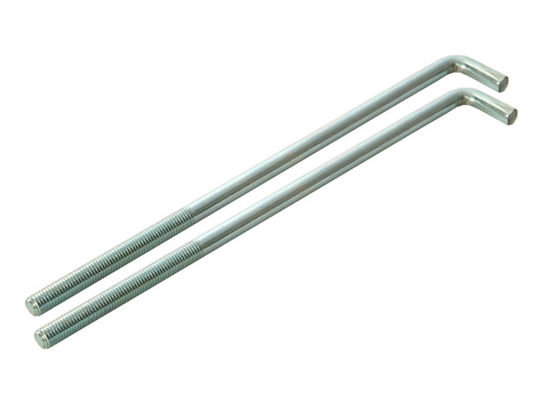 External Building Profiles - 230mm (9in) Bolts (Pack 2), Faithfull