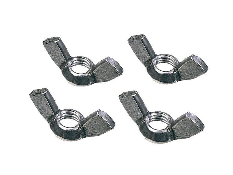 External Building Profile Wing Nuts (Pack 4), Faithfull