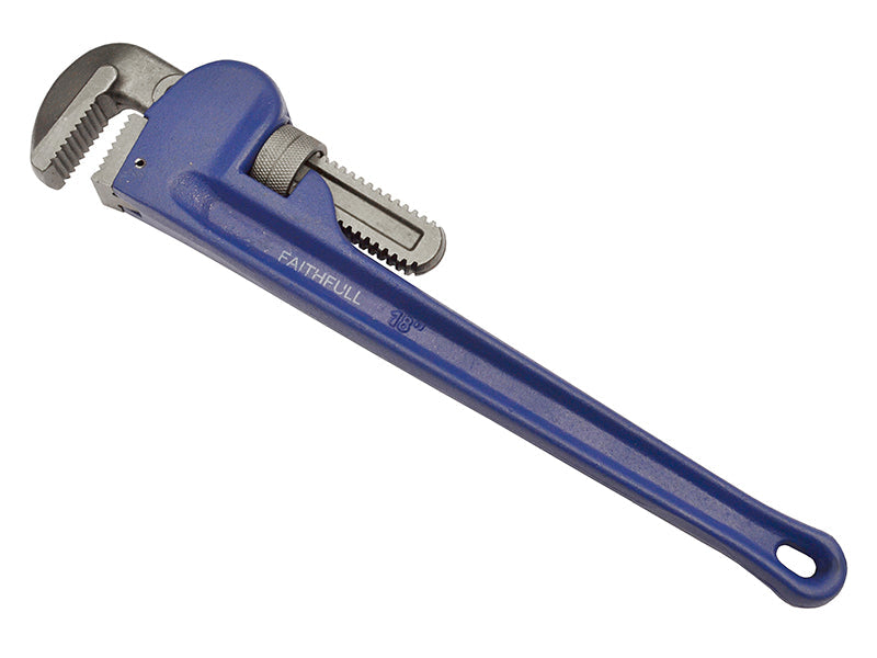 Leader Pattern Pipe Wrench 450mm (18in), Faithfull