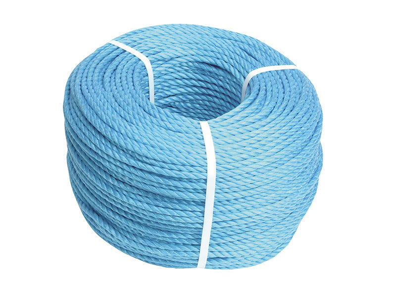 Blue Poly Rope 6mm x 30m, Faithfull