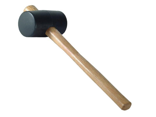 Rubber Mallet - Black 680g (24oz), Faithfull