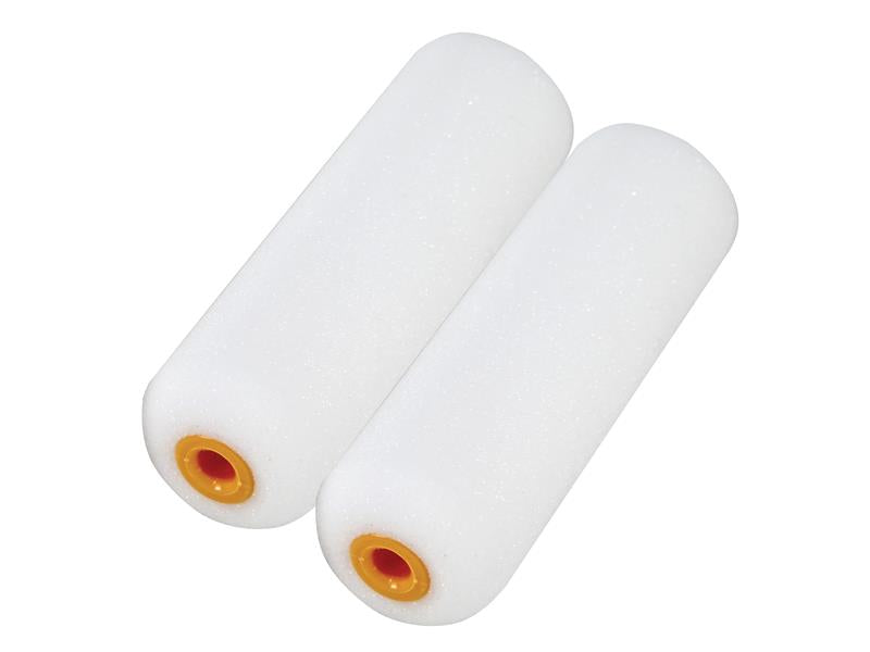 Foam Mini Roller Refills 100mm (4in) Pack of 2, Faithfull