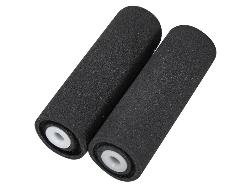 Concave Foam Mini Roller Refill (Pack 2), Faithfull